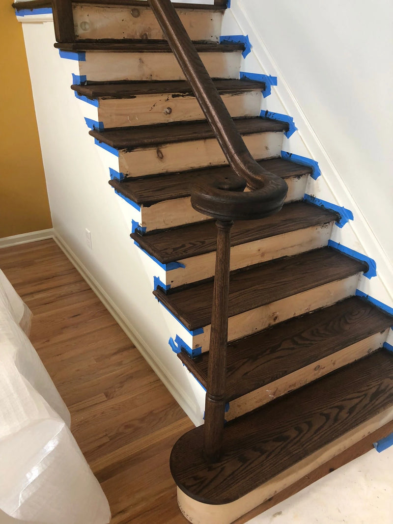 Herringbone entry, two levels