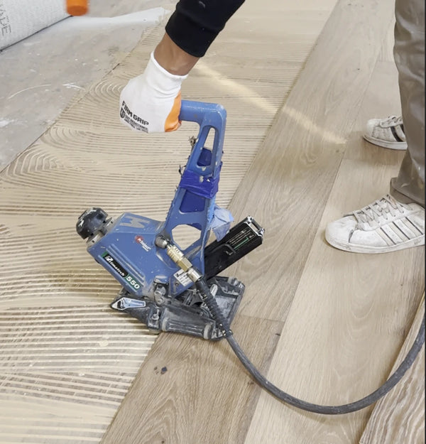 Finished open-plan floor