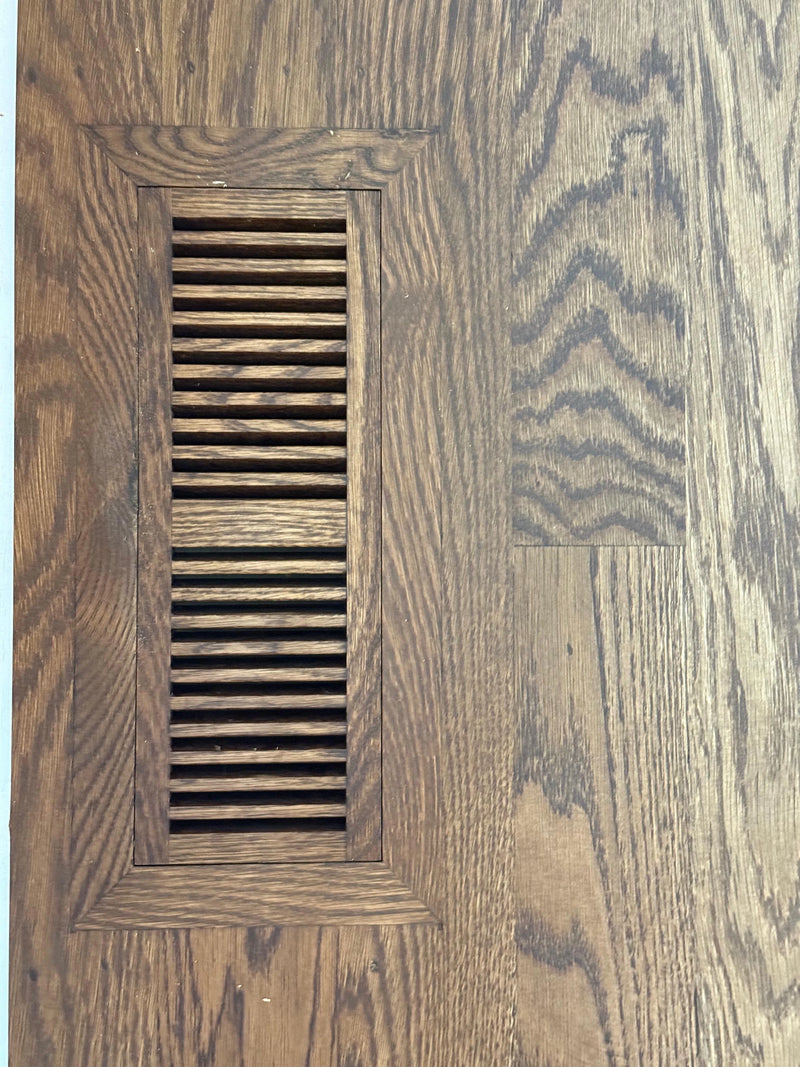 White oak plank hallway